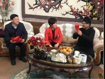 春節(jié)前夕酒泉市國資委領導看望慰問敦煌種業(yè)老干部老黨員、困難職工